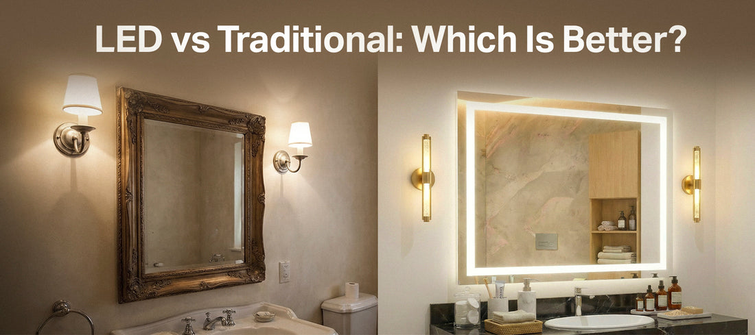 LED Mirror vs Traditional Mirror: Which One Truly Transforms Your Space?