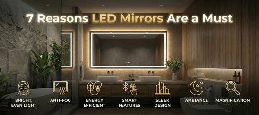 Why LED Mirrors Are Taking Over Modern Homes in the USA - 7 Reasons