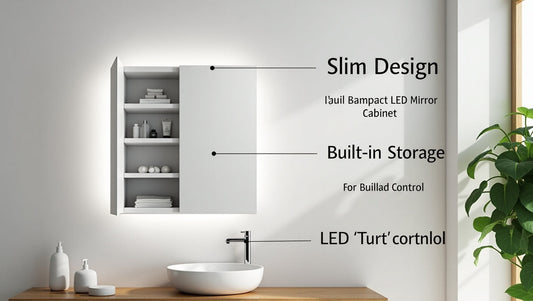How to Pick the Best LED Mirror Cabinet for Small Spaces