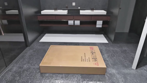 Frameless Beveled Medicine Cabinet – Dual Mount